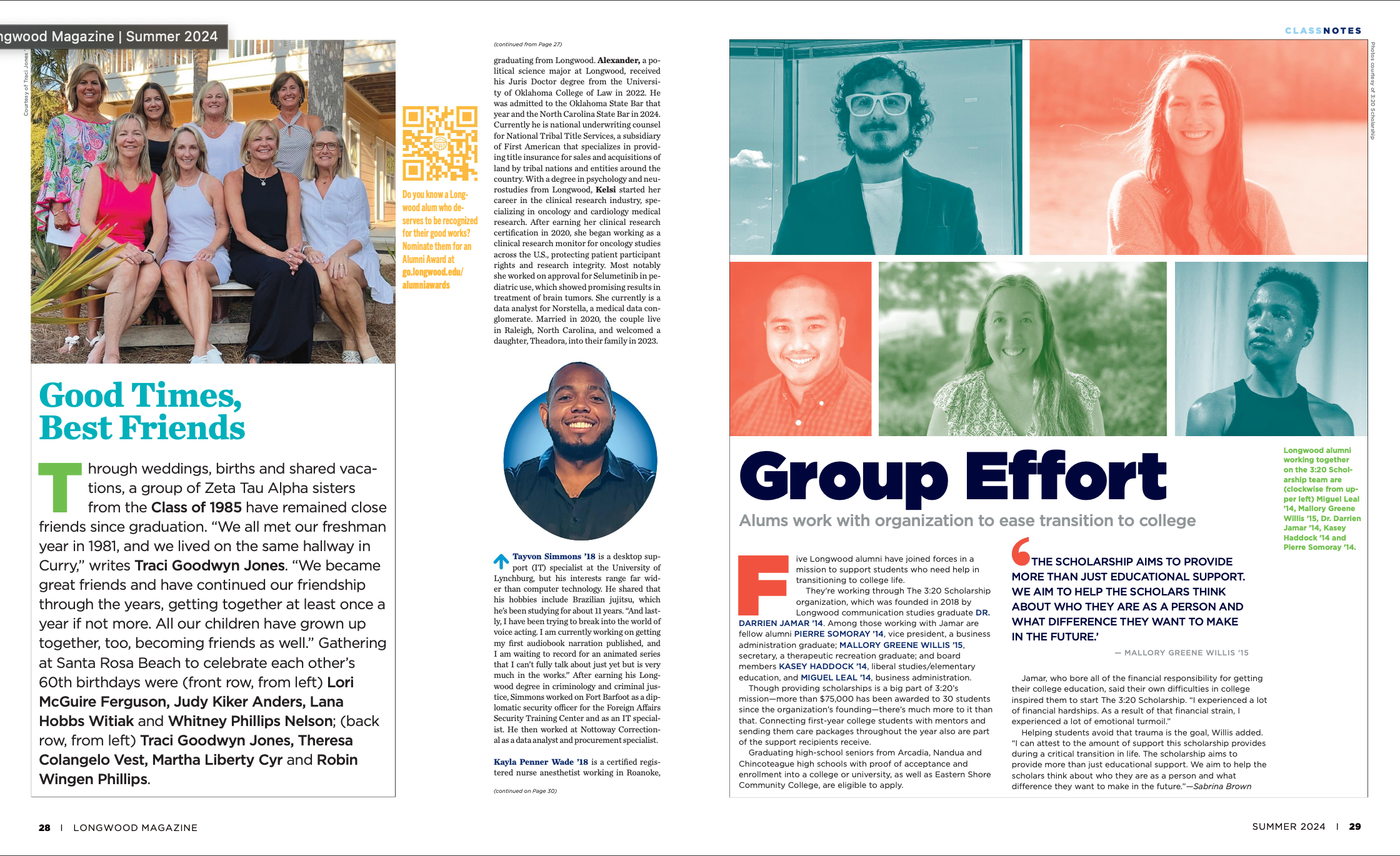 Longwood Magazine—Group Effort