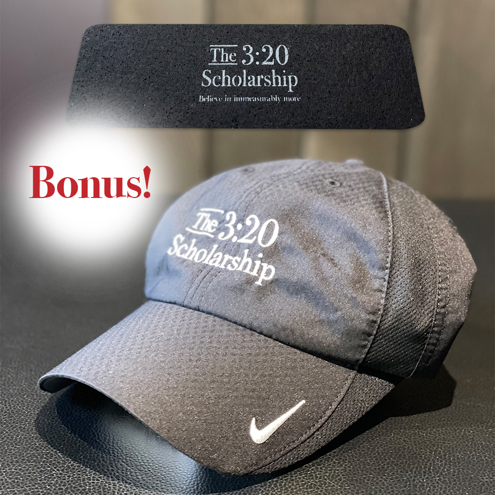 3:20 Scholarship Hat